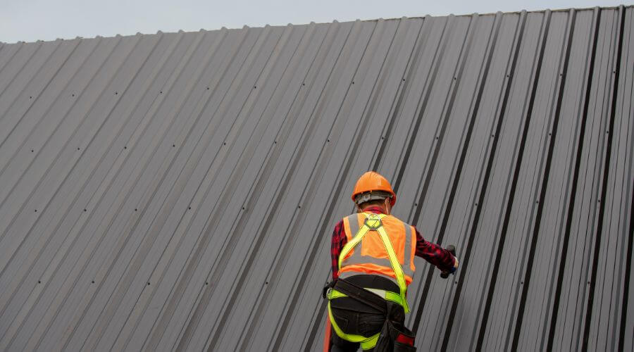Professional metal roof installation services in Alum Bridge, WV
